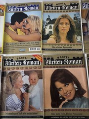 Vintage 10x Lot Romanhefte German Deutsch Romance Magazines BASTEI Furften G-42
