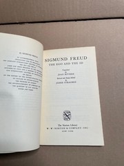 The Ego and the ID Sigmund Freud 1962 Norton Library Pb Edition VTG Paperback