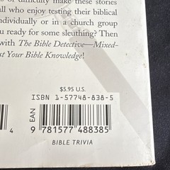 Carol Smith The Bible Detective Mixed-Up Stories Trade Paperback 2000