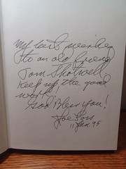 A PROUD AMERICAN The Autobiography of Joe Foss hand Signed JRR46