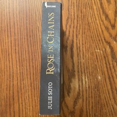French Rose In Chains Paperback Sprayed Edges Julie Soto