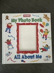 Vintage 1998 Playskool “My Photo Book All About Me” Board Book Keepsake