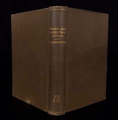Modern Occult Book: Pagan And Christian Creeds by Edward Carpenter Occult