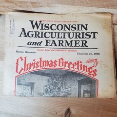 VTG Lot Of 8 Magazines/Newspapers – Wisconsin Agriculturist and Farmer 1935