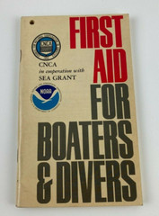 First Aid for Boaters and Divers – 1980 Vintage Paperback, 112 Pages, 1st Print