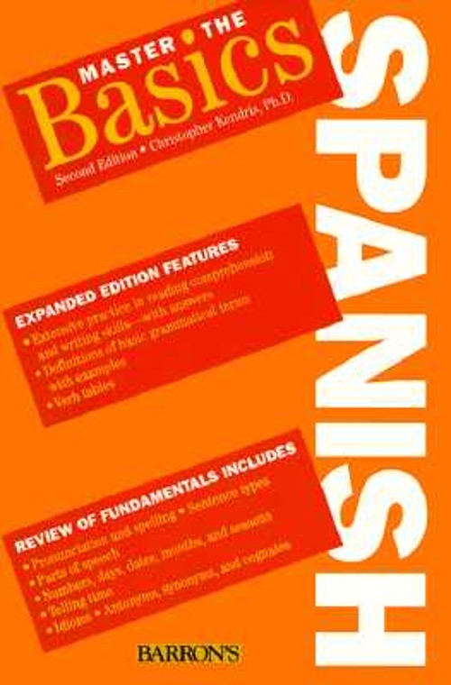 Master the Basics : Spanish Paperback Christopher Kendris