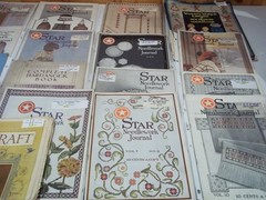21 VINTAGE ANTIQUE VERY RARE Needlepoint Magazines From 1900’s, 1910’s + 1920’s