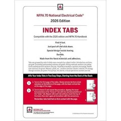 NFPA 70 2026 NEC Code Book + Ugly’s Electrical Ref Spiral + Index TAB 2026 USPS