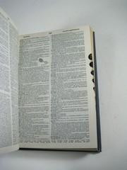 Websters Seventh New Collegiate Dictionary Merriam-Webster 1969 Built in Stand