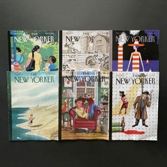 Six 2024 New Yorker Magazine Issues • No Subscription Labels