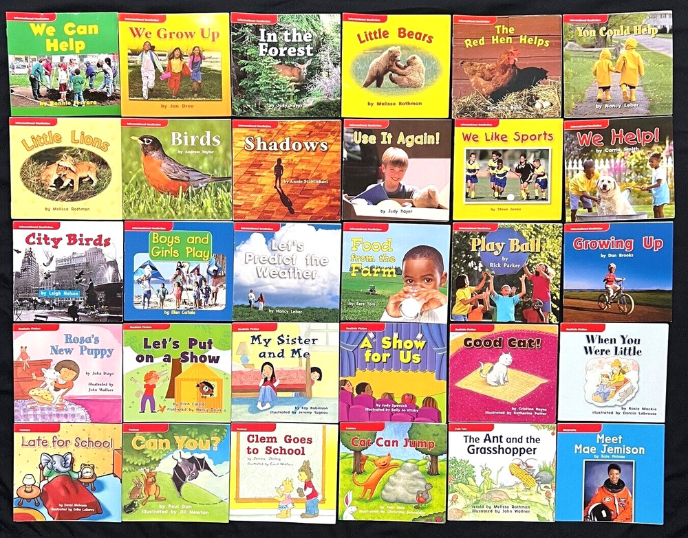1st Grade – READING – GENRES (VARIETY) (30 books) (2006 – 2008)