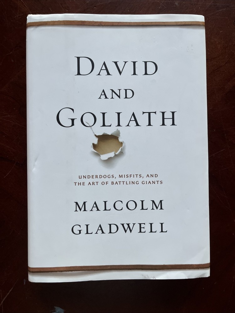 David and Goliath by Malcolm Gladwell (2014, Hardcover, First Ed/1st Printing)