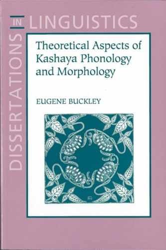Theoretical Aspects of Kashaya – Paperback, by Buckley Eugene – Very Good
