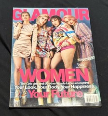 Glamour Magazine February 2017 Lena Dunham Girls Cover No Label Newsstand