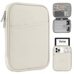 HoYiXi Universal Sleeve Bag for 6″,6.8″,7″ Kindle 6-6.8 inch, White
