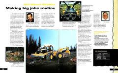 ORIGINAL 1999 CATERPILLAR HEAVY DUTY FORESTRY EQUIPMENT MAGAZINE ~ 16 PAGES