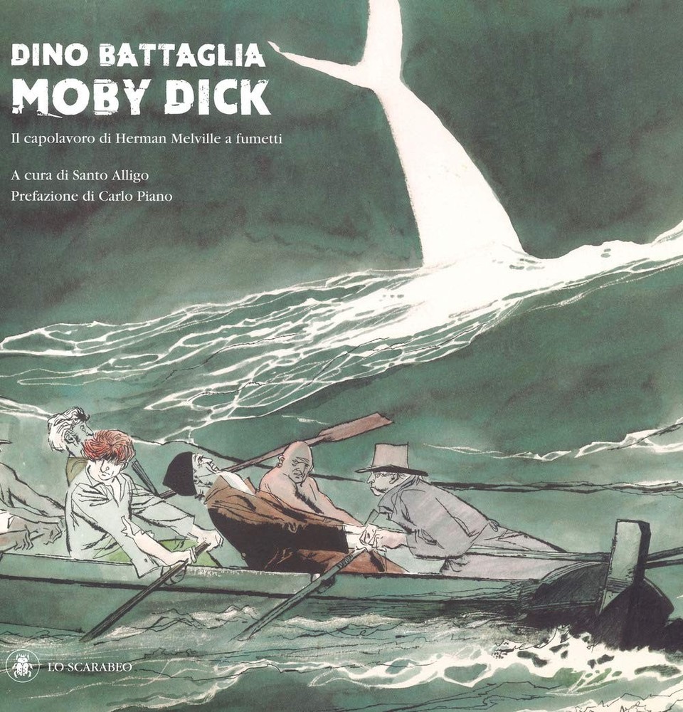Santo Alligo Carlo Piano Dino Battaglia Moby Dick (Hardback)