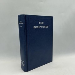 Vintage THE SCRIPTURES Institute For Scripture Research Hardcover 2000 Blue