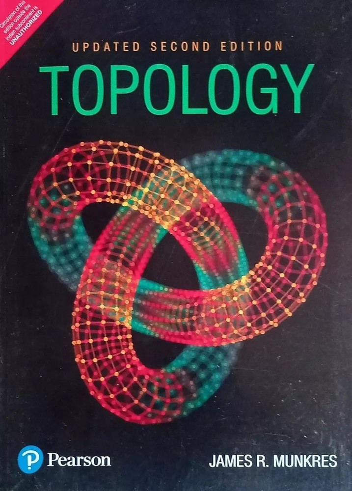 TOPOLOGY by James Munkres, 2nd Updated ED. (Softcover)