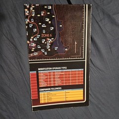 *ONLY MAP* Fallout New Vegas Official Game Guide Collector’s Edition 2010 Prima