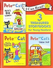 3 IN 1: I CAN READ! PETE THE CAT COLLECTION