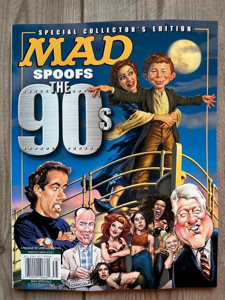 2023 MAD Special Collector’s Edition 112 Pages MAD SPOOFS The 90’s SEINFELD