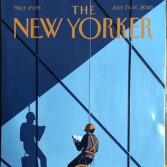 The New Yorker July 7 & 14 2025, The Economist, Business Traveler LOT magazines