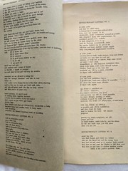 Original 1968 Diane Di Prima REVOLUTIONARY LETTERS 34 Poems Folio 8.5″ x 14″