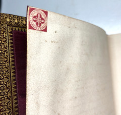 1874 Lesort Heures Dames Chrétiennes Gilt Morocco Leather Silk Binding