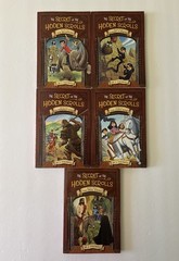 Lot of 5 The Secret of the Hidden Scrolls By M.J. Thomas Books (Good Condition)