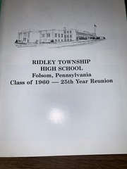 1960 Ridley Township High School Folsom, Pennsylvania Reunion