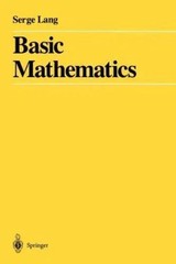 Basic Mathematics, Hardcover by Serge Lang Brand New, Expedite shipping
