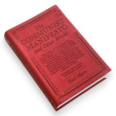THE COMMUNIST MANIFESTO & Other Works by Karl Marx Faux Leather Flexi Bound NEW