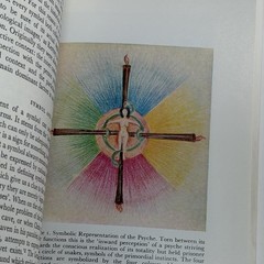 VINTAGE BOOK on the psychology of C.G. Jung mandala symbolism dreams archetypes