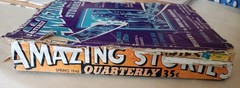 Amazing Stories Quarterly Spring 1948 Pulp Sci-Fi Science Fiction 528 PAGES!!