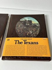 The Texans, The Gunfighter’s Time Life Books Old West Series Faux Leather Bound