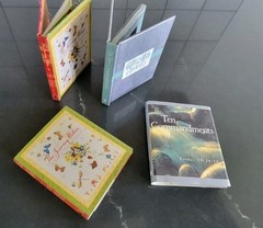 Two 3.5 In Miniature/Travel Books “The Journey Within” &”The Ten Commandments”