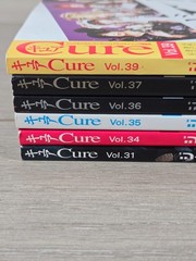 Cure Japanese Rock Visual Styling Magazine Lot Of (6)- Volumes 31, 34-37 & 39
