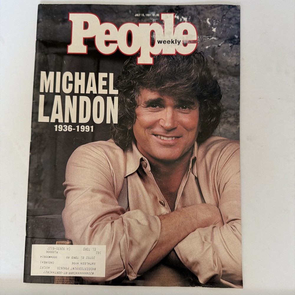People Weekly Magazine July 15 1991 Michael Landon 1936-1991
