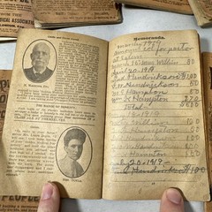 Large Lot Old Diaries Account Books Willin Family of Kentucky 1880s – 1910’s