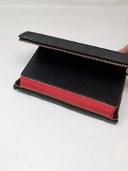 Vintage American Bible Society Holy Bible Leather Zip Zipper Maps 1961 50s 60s