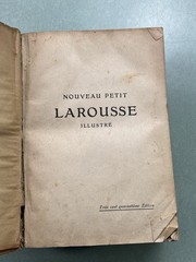 Nouveau Petit Larousse Illustre 1940 Nouvelle Edition Book Hardcover Vintage
