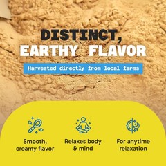 Premium Kava Root Powder – Medium Grind, Easy to Prepare, Smooth & Creamy, 8oz