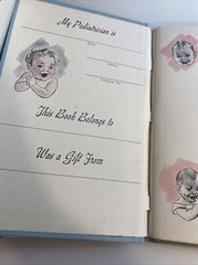 RARE 1959 hcdj BABY Leichenger & Fishbein Record Keeping 📕 ab3