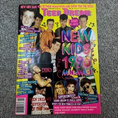 2 Teen Dream Magazines 17 Fall 1989 & 19 Spring 1990 NKOTB Gibson Savage Abdul