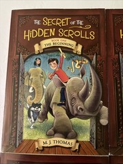Lot of 5 The Secret of the Hidden Scrolls By M.J. Thomas Books (Good Condition)