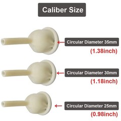 Condom Catheter External self Sealing Set 10pcs 22 Piece Set, 25mm/0.98inch