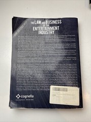 The Law and Business of the Entertainment Industry