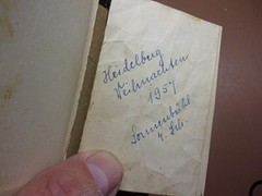 Vintage 1950’s Deutsche Volkslieder German Folksongs 123 pages 2 1/2″ x 3 3/4″