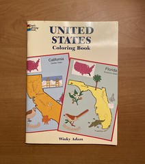 Dover History: United States Coloring Book by Winky Adam